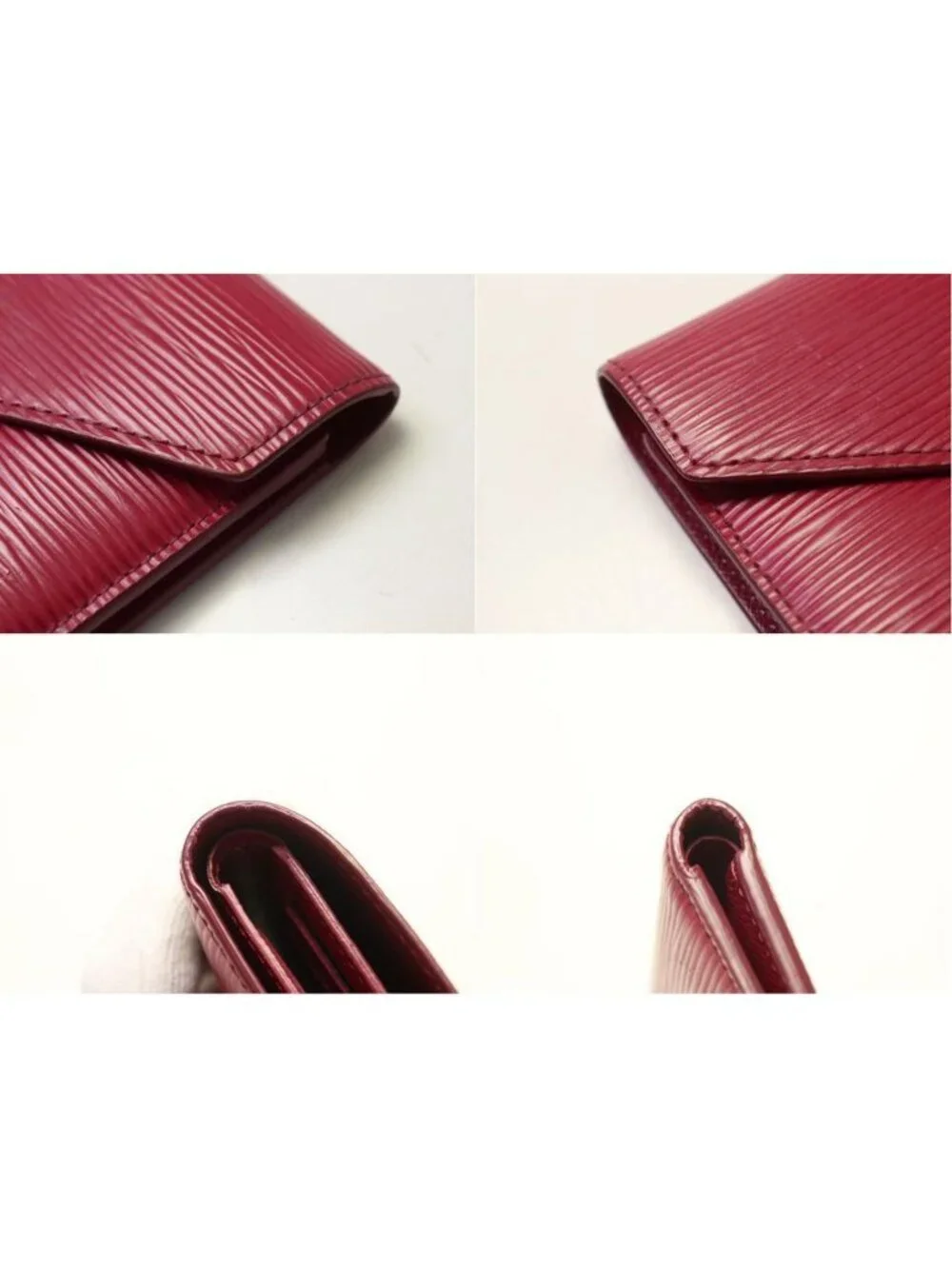 Louis Vuitton Epi Portefeuille Victorine Trifold Wallet